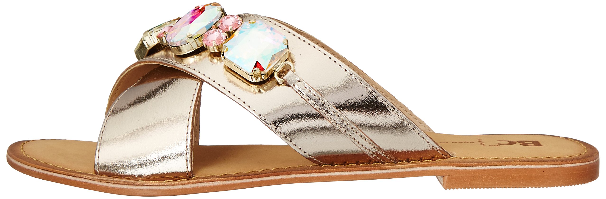 BC Footwear - BC Footwear Women's Sphynx Dress Sandal, Gold, 8.5 M US