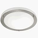 1 Lamp Steel Bathroom Ceiling Light