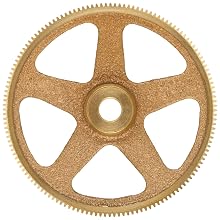 Boston Gear Spur Gear, 14.5 Pressure Angle, Brass, Inch, 48 Pitch