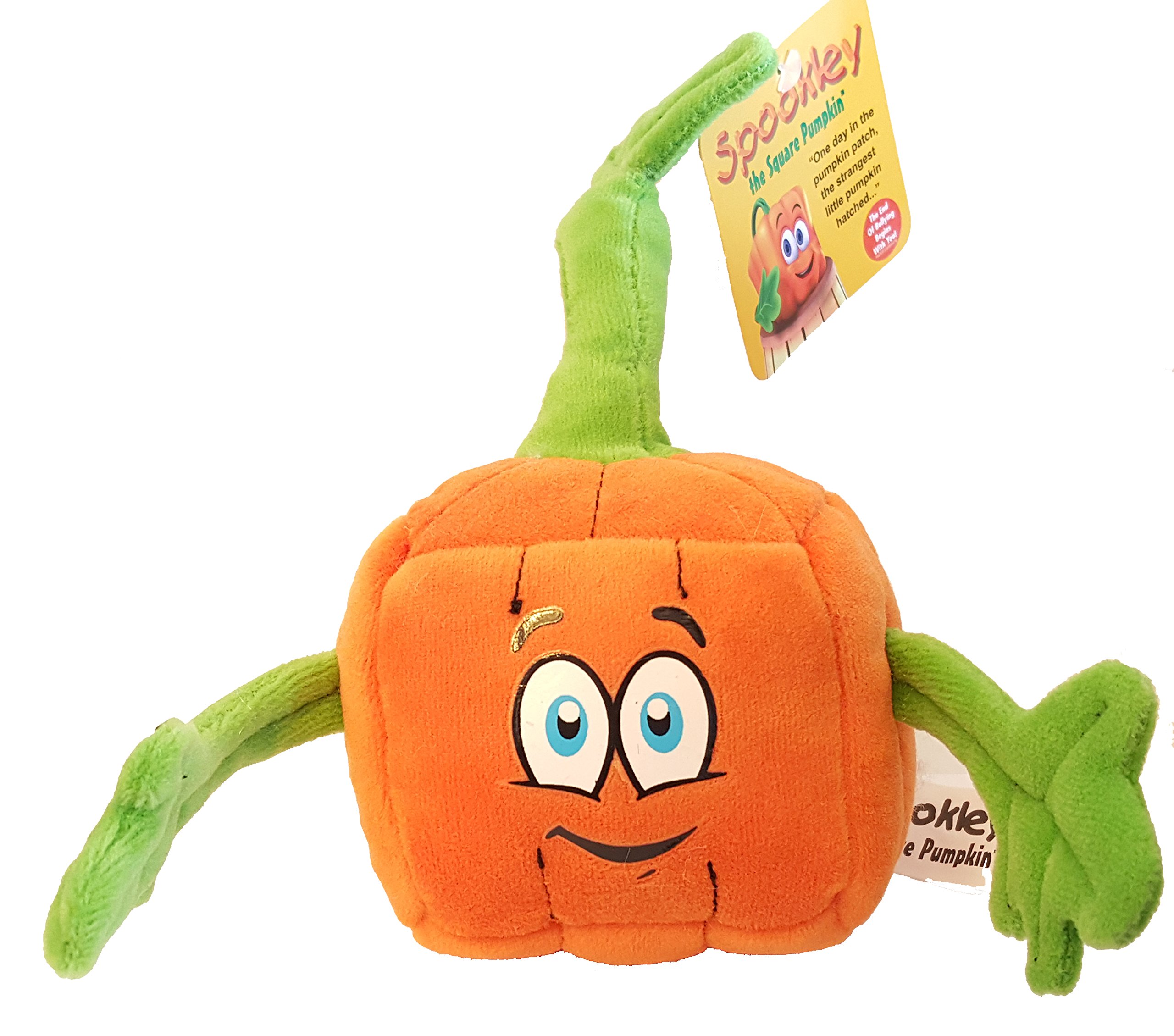 Spookley the Square Pumpkin Plush Toy Commonwealth Toy & Novelty Co