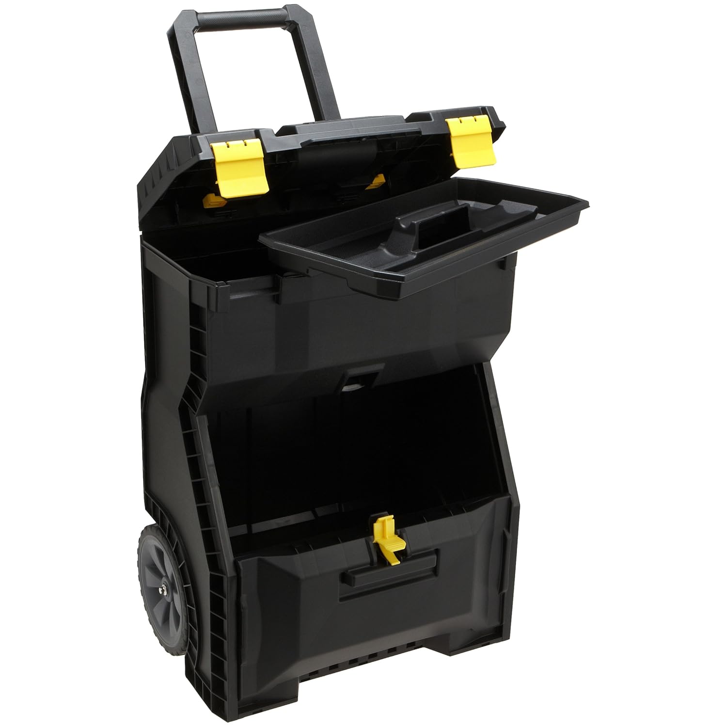 Stanley Rolling Toolbox Mobile Work Center Hobby Tool Box Case