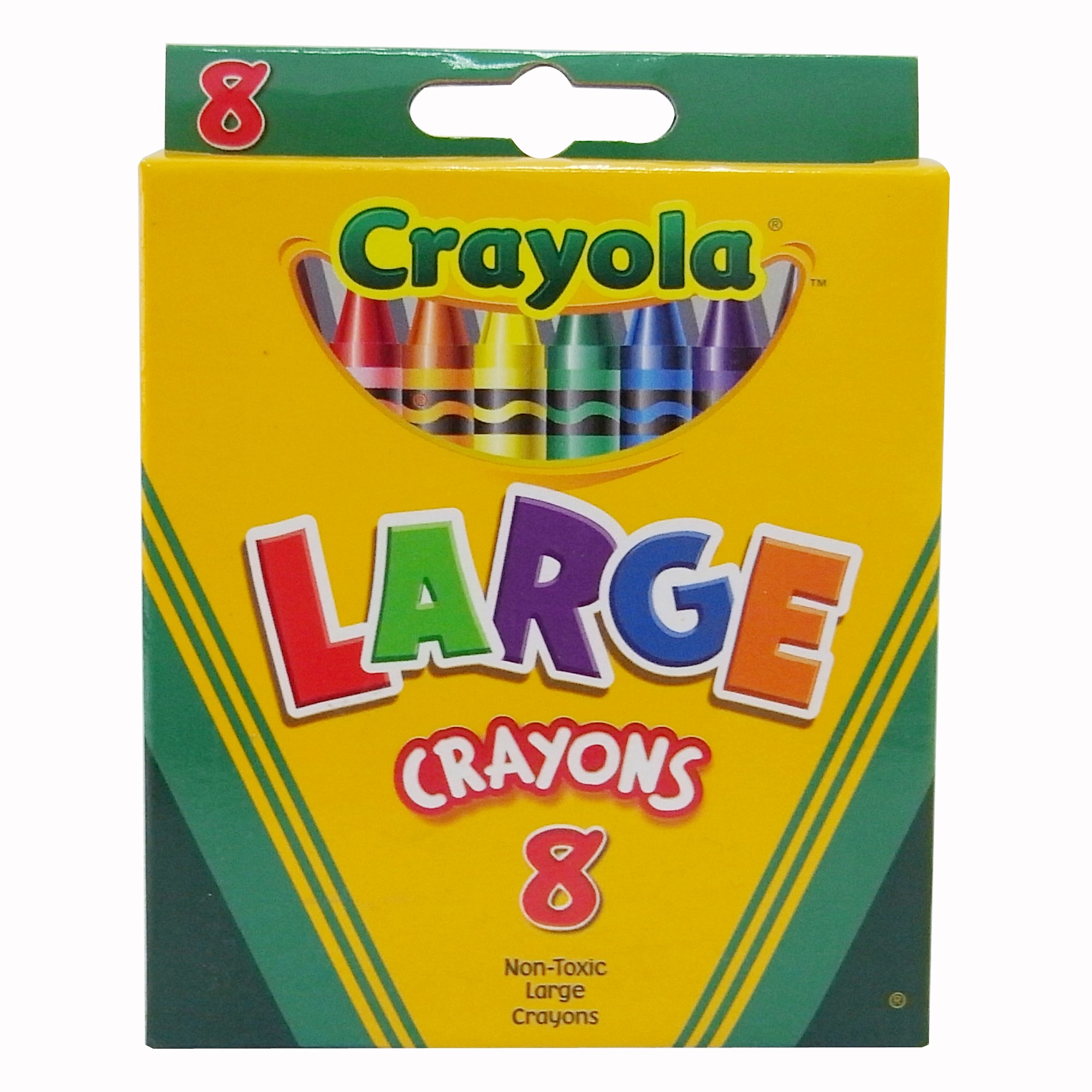 Crayola 8ct Large Crayons Tuck Box eBay