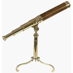 Brass Queen Anne Tripod Telescope by AM