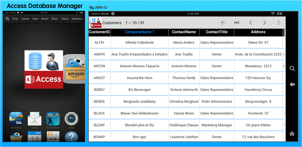 Amazon.com: Access Database Manager: Appstore for Android