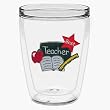 Best Teacher 16 oz Insulated Beverage Tumbler, Clear