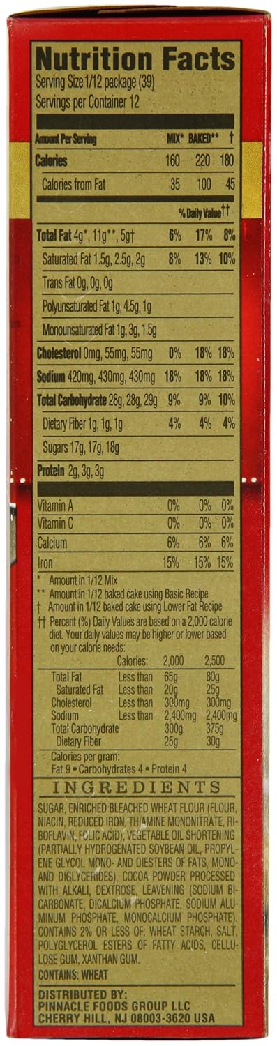 Amazon.com : Duncan Hines Classic Cake Mix, Dark Chocolate Fudge ... Amazon.com : Duncan Hines Classic Cake Mix, Dark Chocolate Fudge ...