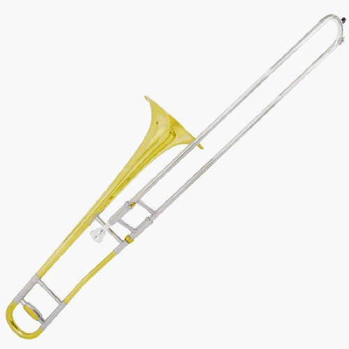 Cecilio 2Series TB-282 Gold Lacquer with Nickel Slide B Flat Tenor Trombone