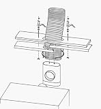 Chimney Plus 322908 Protech RVK8- 8'' Rear Vent Kit