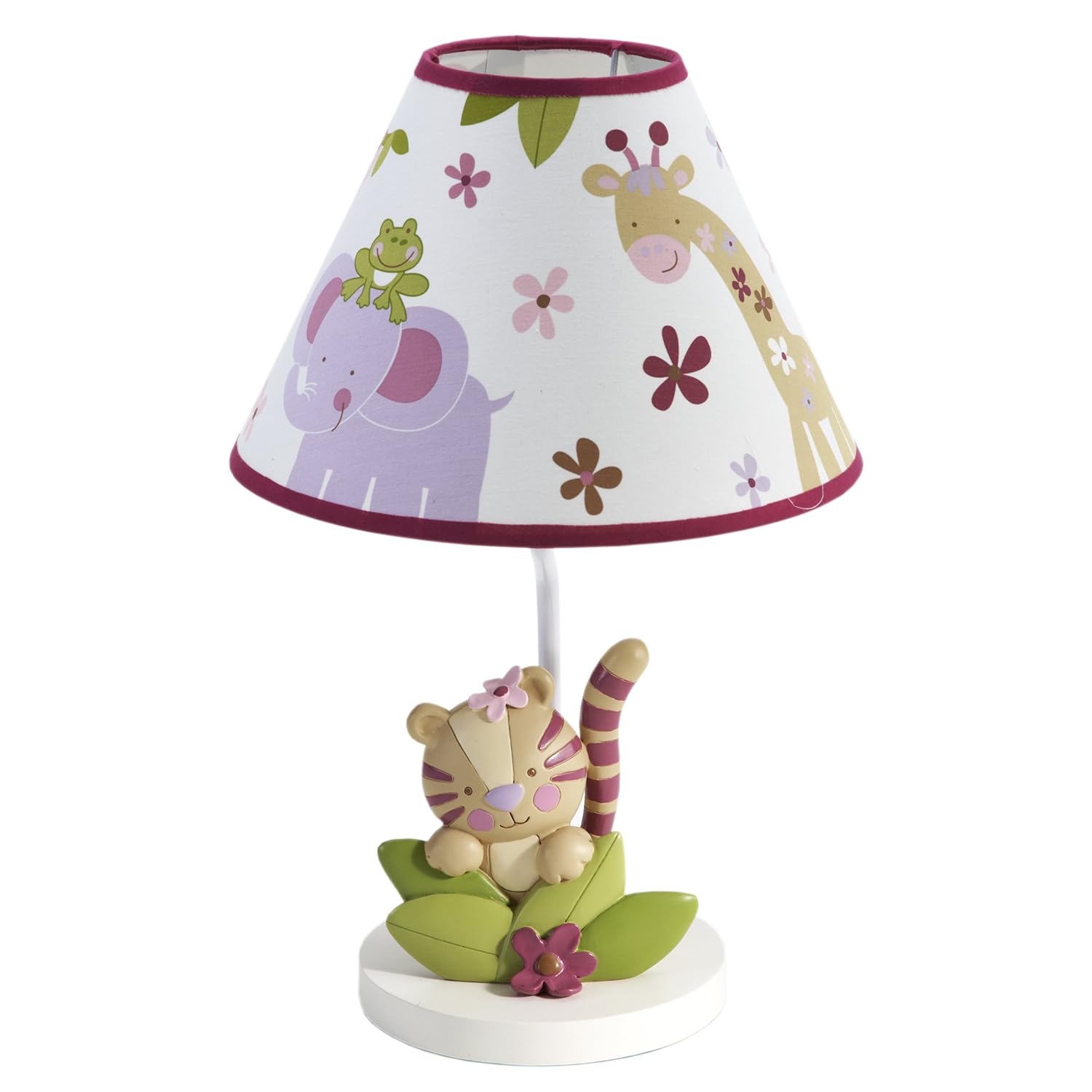 Sweet Jungle Babies Lamp And Shade