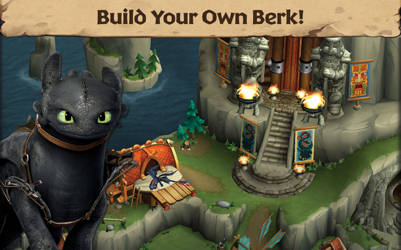 Dragons Rise of Berk Appstore for Android