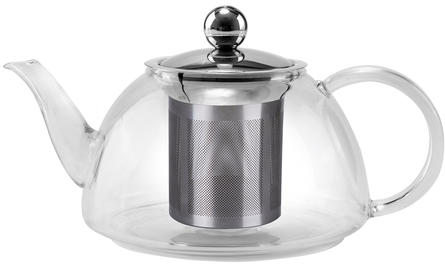 New Cookware Uniware Pyrex Heat Resistant Glass Kettle Tea Pot 800Ml