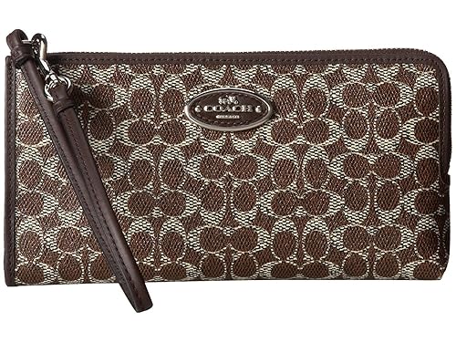 coach wallets brown-headed