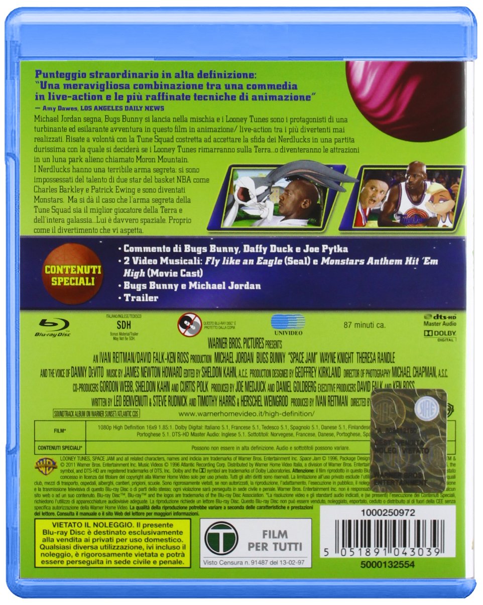 regarder le film space jam gratuitement