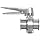 Dixon B5101E200CC-C Stainless Steel 316L Butterfly Valve with Trigger Handle and EPDM Seal, 2" Tube OD