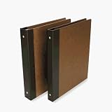Pina Zangaro Tera, 3 Ring Pressed Hardboard Binder, 11 x 8.5 x 1/2 Portrait.