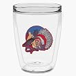 Indian Spirit 16 oz Insulated Beverage Tumbler, Clear