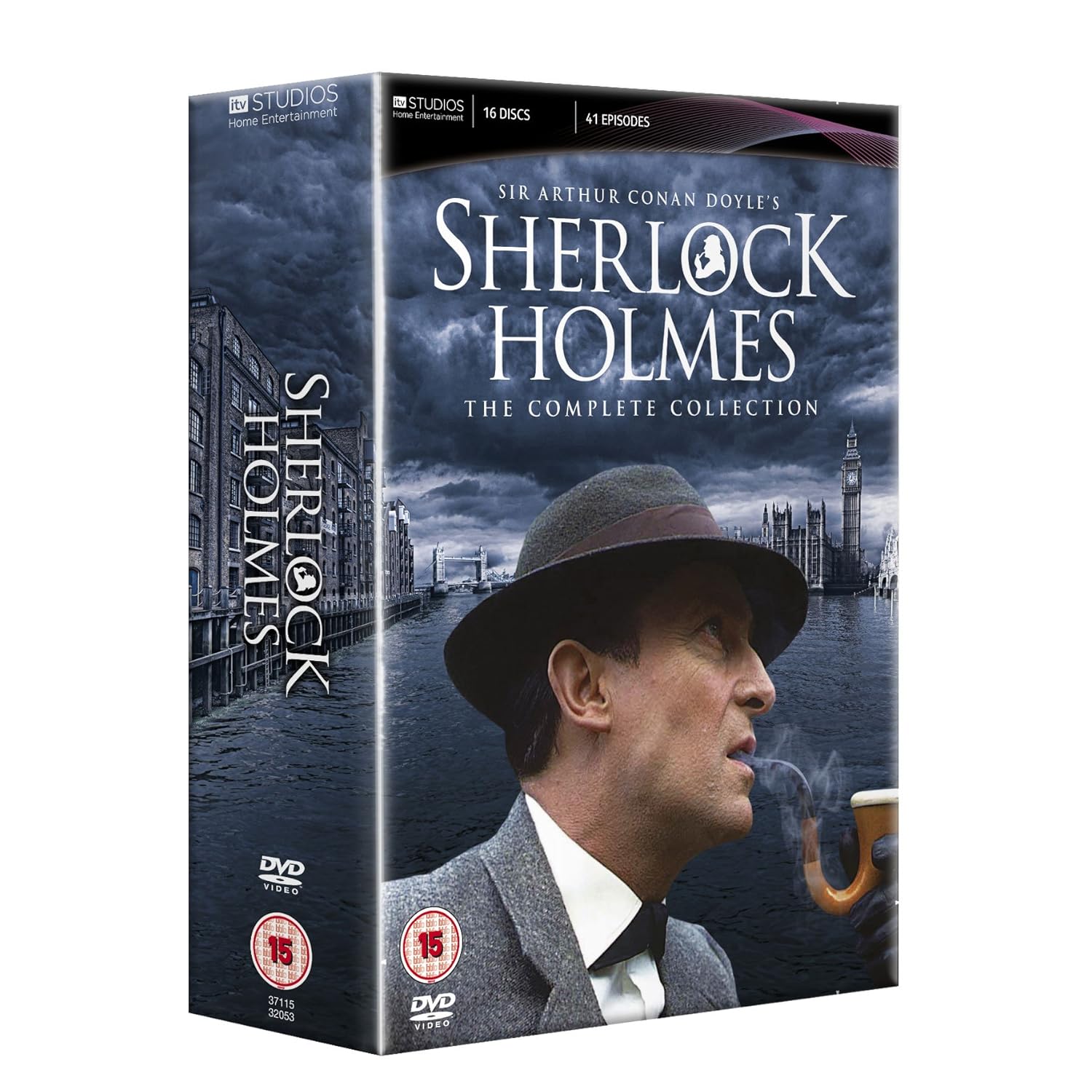 Sherlock Holmes 16 DVD Complete ITV Collection Box Set. All 41