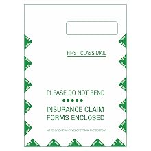 TOPS CMS Envelopes, Right Window, Self Seal, 9 x 12.5 Inches, 500 Count, White, (50992)