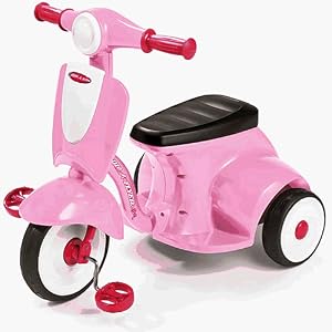 Radio Flyer Girls' Classic Lights and Sounds Trike 31.5 x 24.5 x 21.5 by Radio Flyer 46G by Radio Flyer