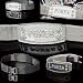 Jewelry : Silver Mesh Non-Engraved Poker Bracelet