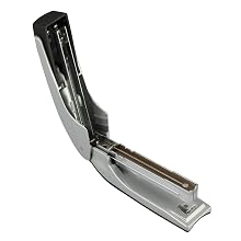 Stanley Bostitch Antimicrobial Executive Stand-Up Stapler, Silver (B3000-SLV)