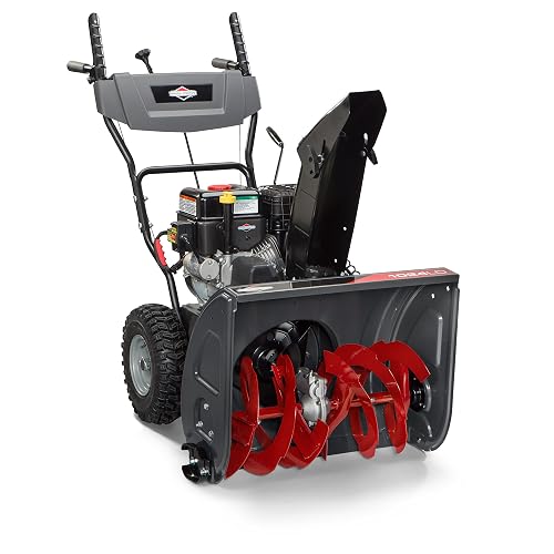 Briggs and Stratton 1696610 Dual-Stage Snow Thrower with 208cc Engine and Electric Start