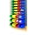 Akro-Mils 30618 Louvered Steel Panel for mounting AkroBins, 18-Inch Wide by 19-Inch High, Grey, Pack of 4