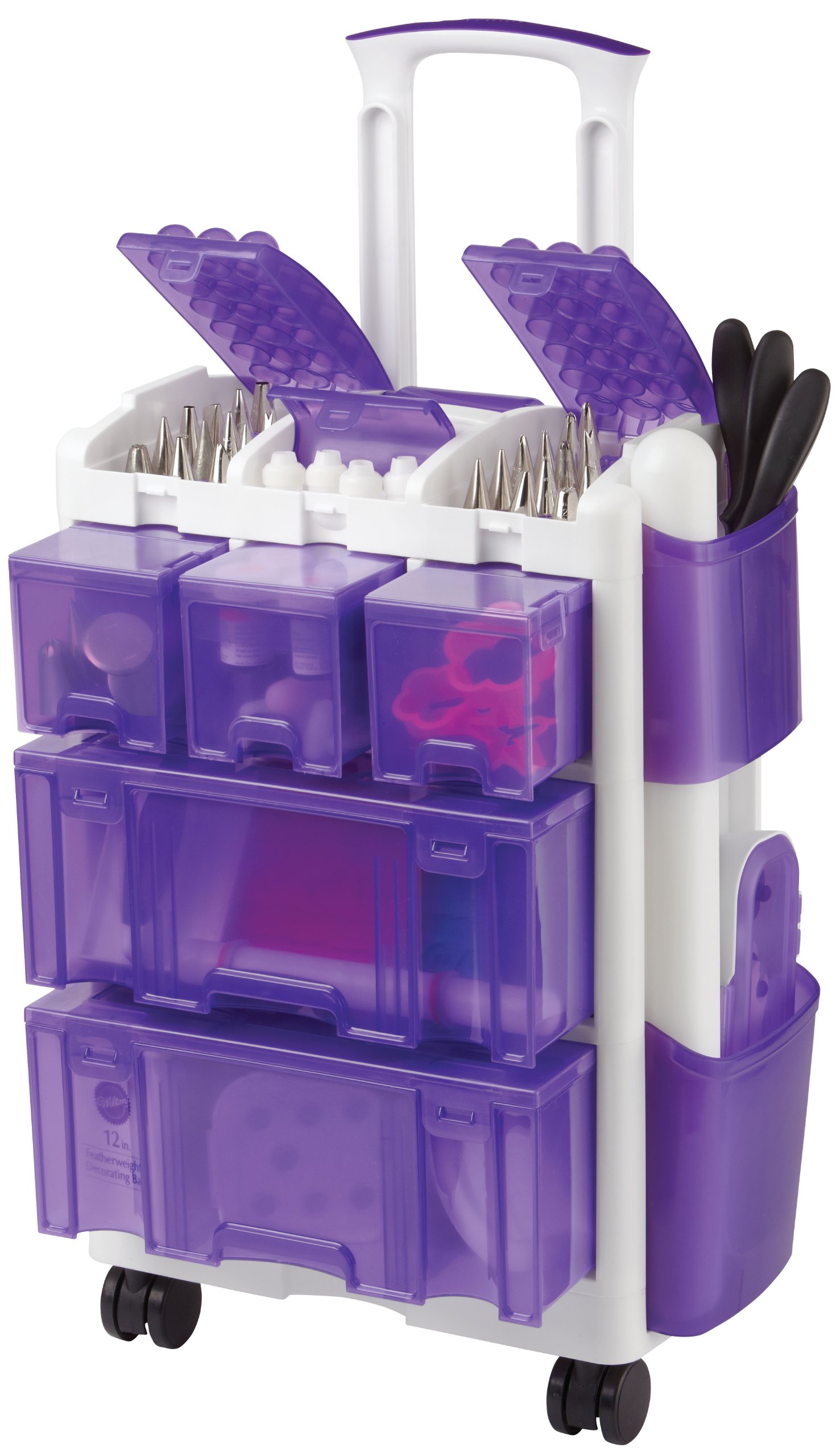 Galleon Wilton Decorate Smart Ultimate Rolling Tool Caddy