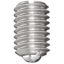 Jergens 11019 Steel Ball Plungers, 303 Stainless Steel, 1/2-13 Thread, With Locking Element