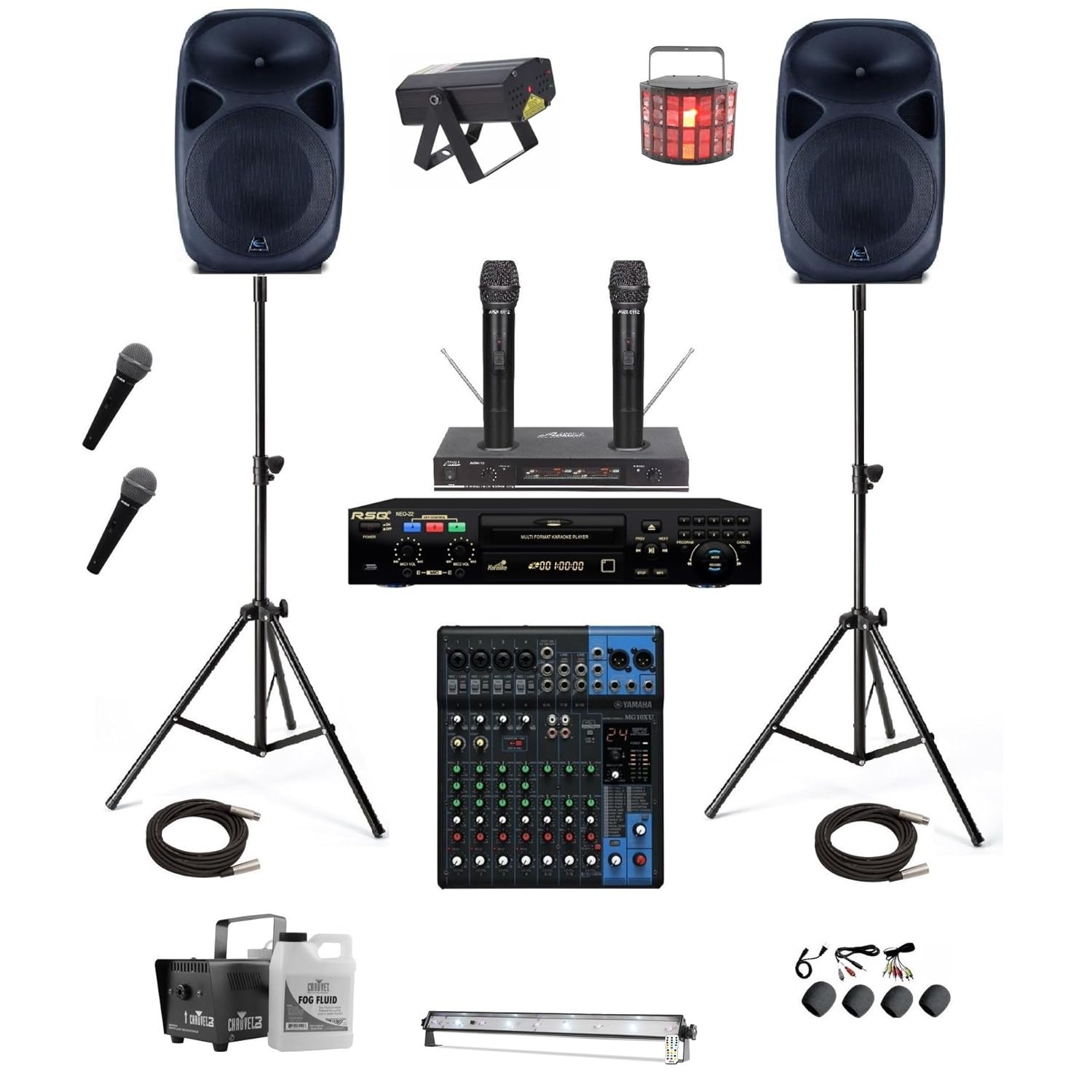 Bluetooth Karaoke System Powered speaker Digital music RSQ Karaoke