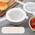 BOHUIZ  2 Pcs Ultra-Fine Nylon Mesh Strainer