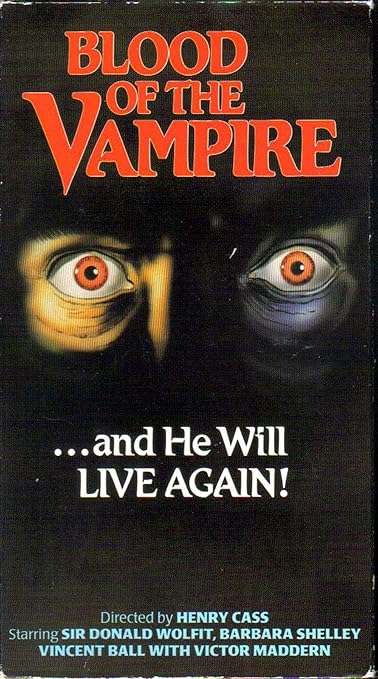Blood of the Vampire [VHS]