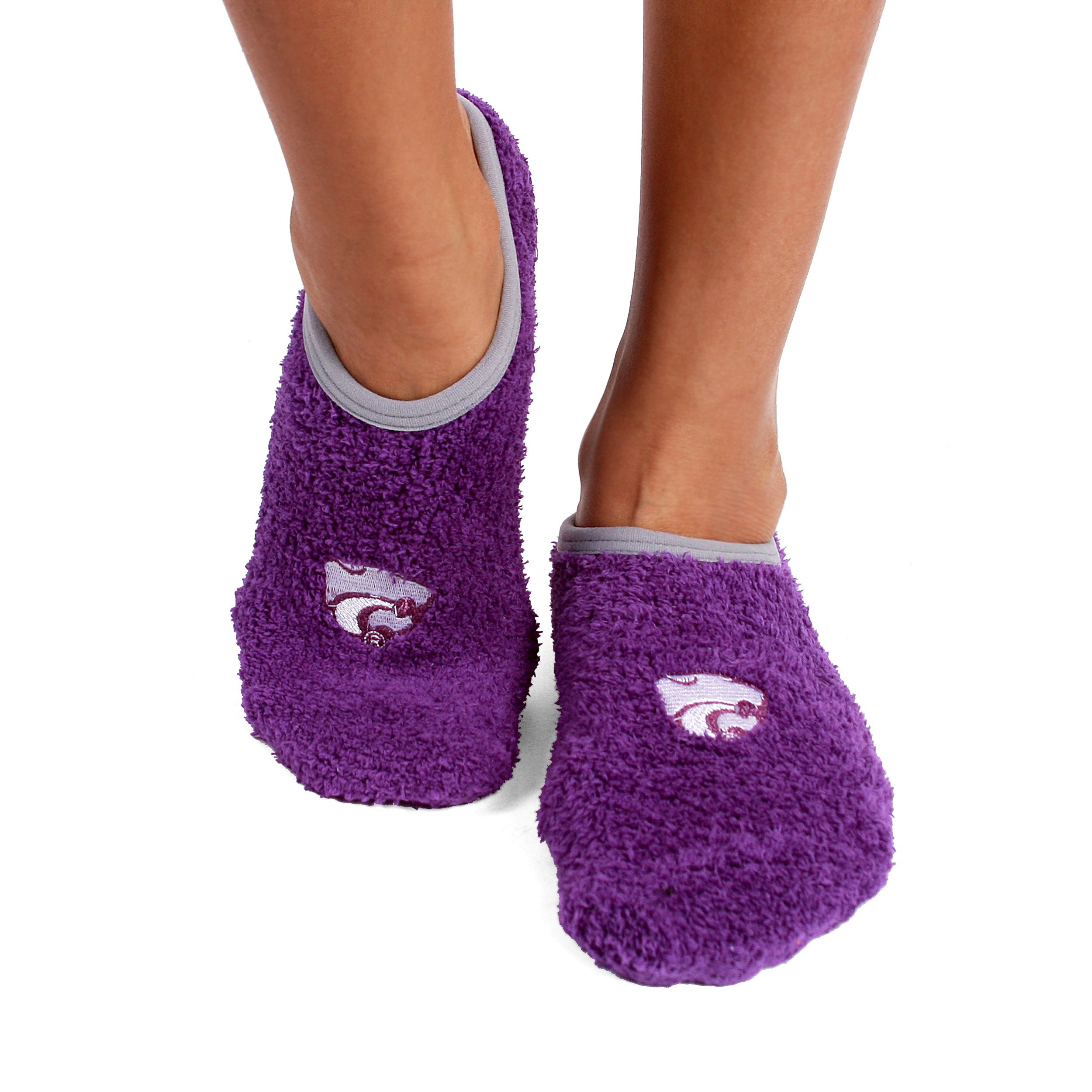 Ncaa Kansas State Wildcats Foot-Z-Sox Slipper Socks One Size Purple 9 81qlNNgzb7L