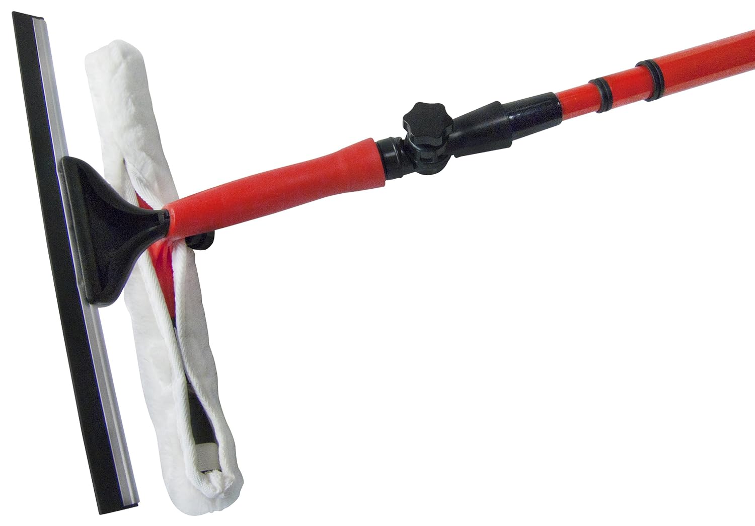 Telescopic Window Conservatory Cleaner Squeegee With Adjustable Head 3.5m New