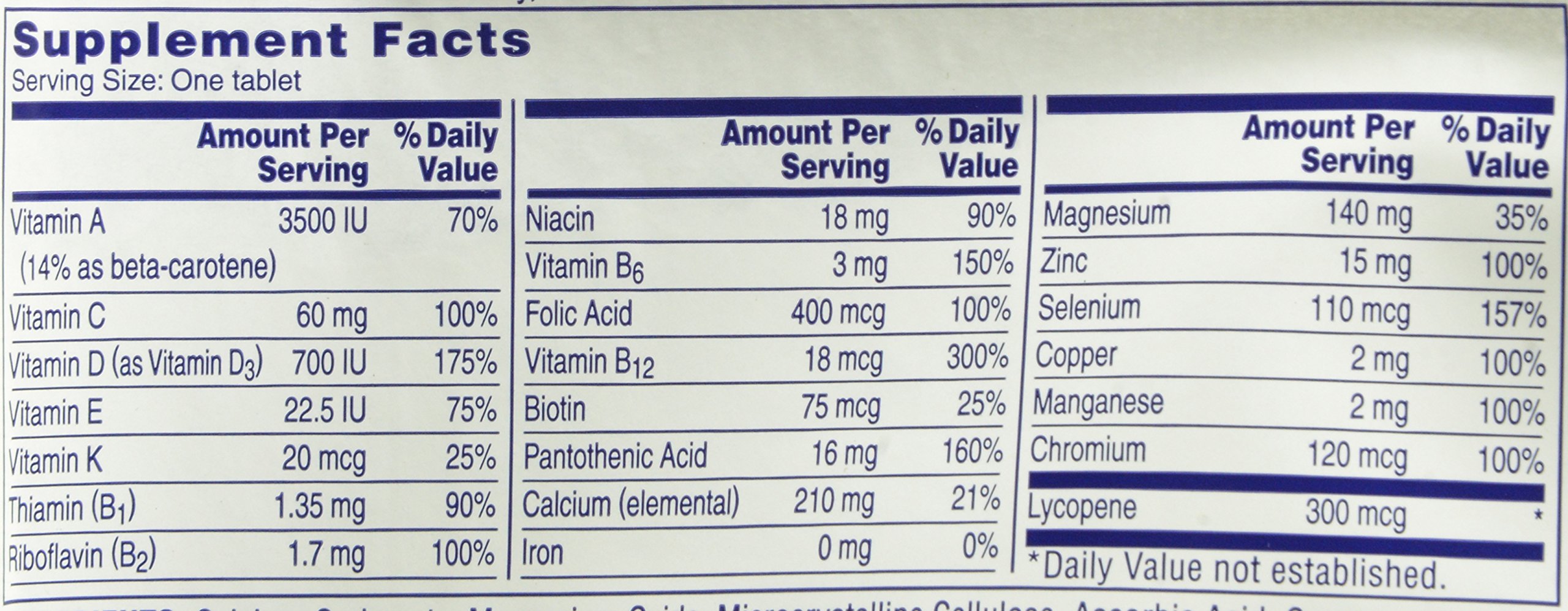 Galleon OneADay Multivitamin, Men's Health Formula , 200 Tablet Bottle