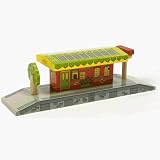 Review Bigjigs Toys Ltd  / Village Train Station for Wooden Train Railway Systems