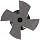 Niagara Cutter CCS150 Concave Radius Shank Type Cutter, High Speed Steel, TiCN Coated, Weldon Shank, 1" Cutter Diameter, 6 Flutes, 3/16" Radius, 0.625" Width