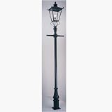 Wilmslow Black Cast Aluminium Lamp Post 3.3 Metre