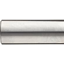 Niagara Cutter AN345R Carbide End Mill with Wiper Flat for Aluminum, Extended Reach (Neck Style), TiCN Coated, 3 Flutes, Radiused-Corner End