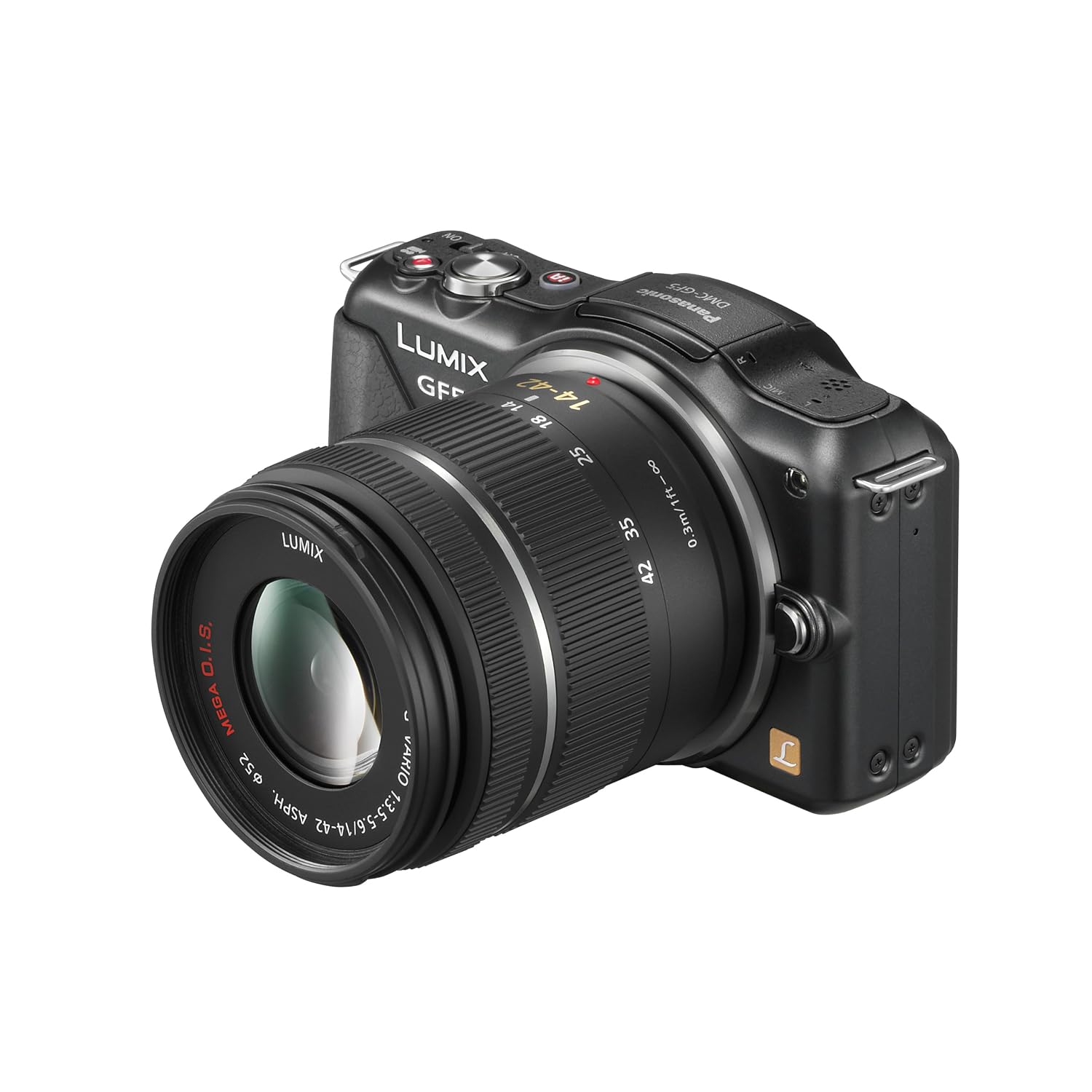 Panasonic DMC-GF5KK 12 MP Compact System Camera with 3-Inch Touch Screen and 14-42 Zoom Lens ($349.99)
