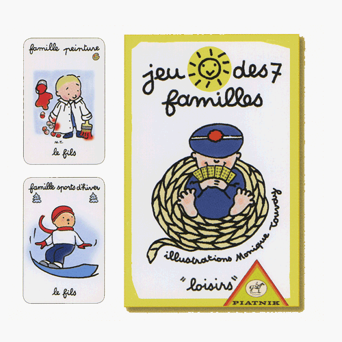 Jeu des 7 familles TOUVAY