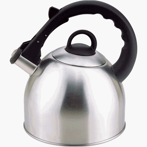 Fntinc 50402 2.5Qt Whistling Tea Kettle - Satin Fntinc 50402 2.5Qt Whistling Tea Kettle - Satin