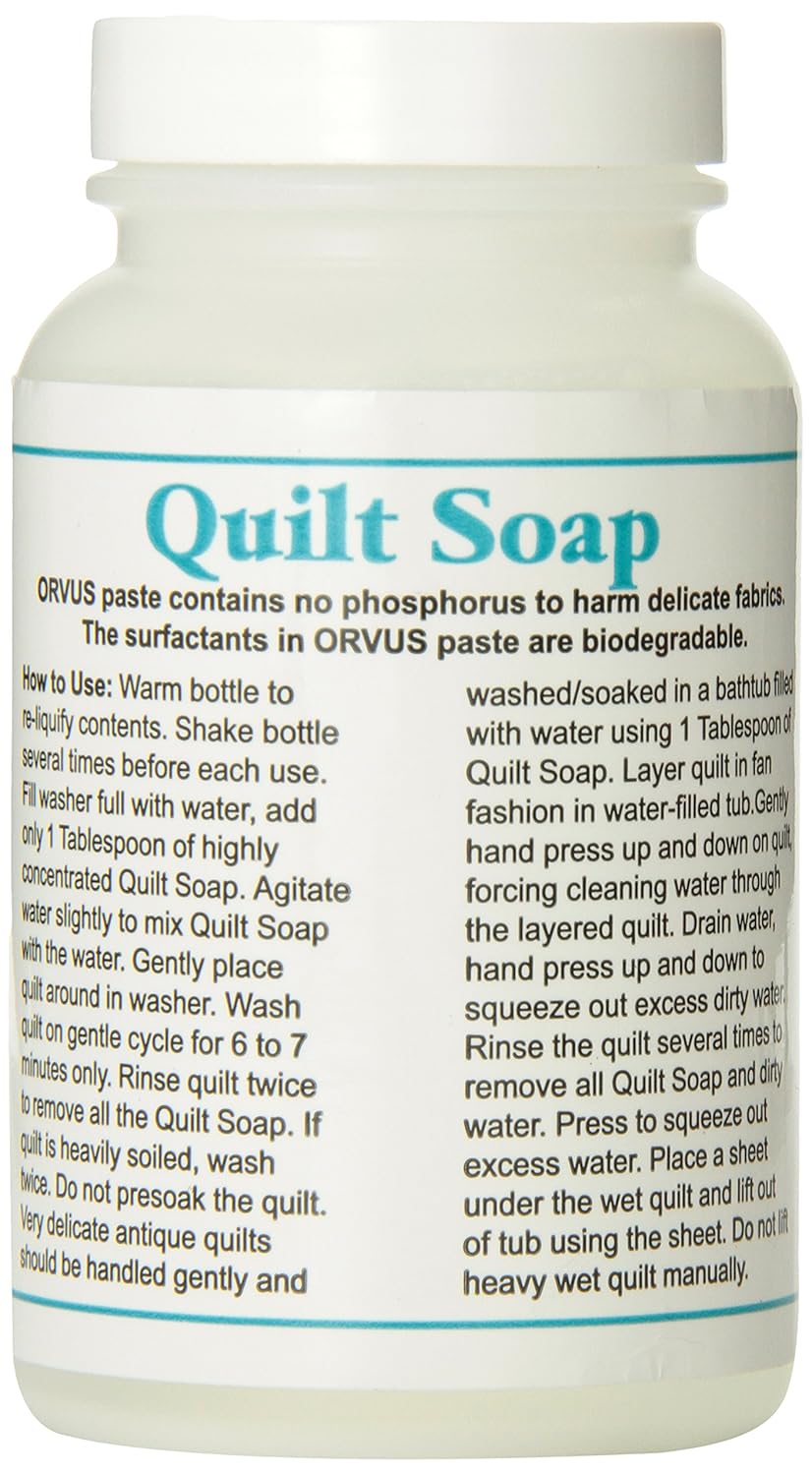 Orvus Quilt Soap8 Ounce , New, Free Shipping eBay