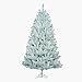 Santas Own AR75WLC 7.5 Foot Arctic Pine Pre-Lit Artificial Christmas Tree with Clear Lights