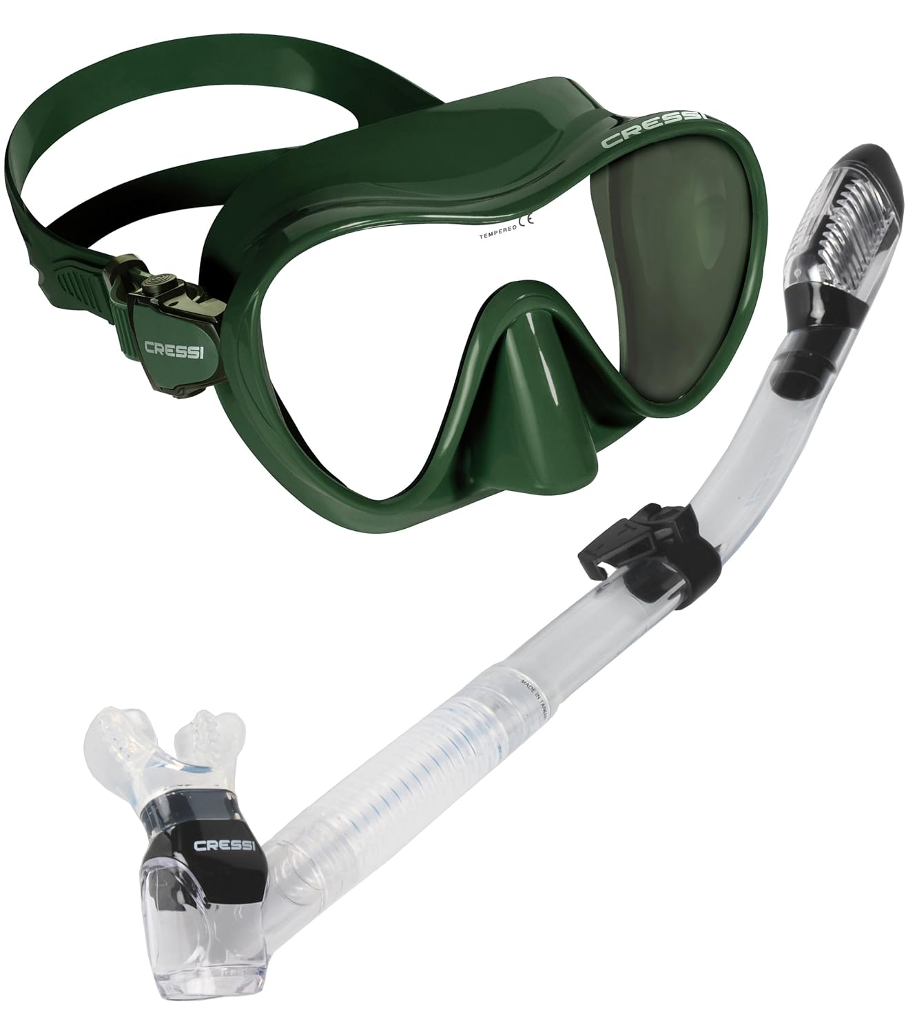 Cressi Scuba Diving Snorkeling Freediving Mask Snorkel Set eBay