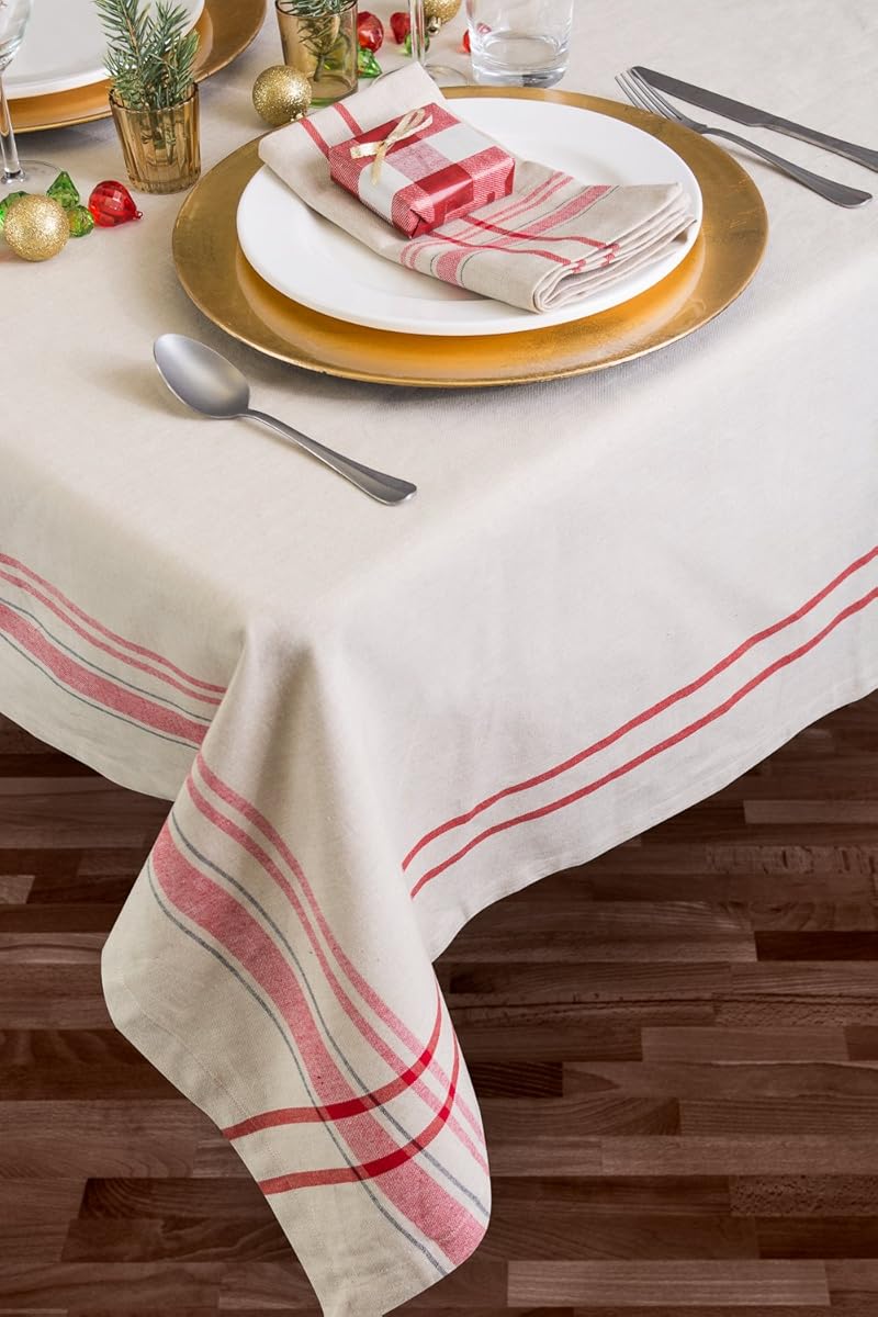 DII 100 Cotton, Machine Washable, Everyday French Stripe Kitchen