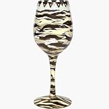 Lolita Chocolate Zebra Wine Glass