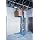 Genie Lift, GL- 10, Straddle Base with Ladder, Heavy-Duty Aluminum Manual Lift, 350 lbs Load Capacity, Lift Height 11' 8" from Ground Level