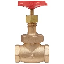 Milwaukee Valve 590T Series Bronze Globe Valve, Class 150, Inline, Union Bonnet, NPT Female