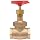 Milwaukee Valve 590T Series Bronze Globe Valve, Class 150, Inline, Union Bonnet, NPT Female